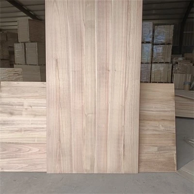 Papan Terpaku Tepi Paulownia Gred AA Untuk Perabot